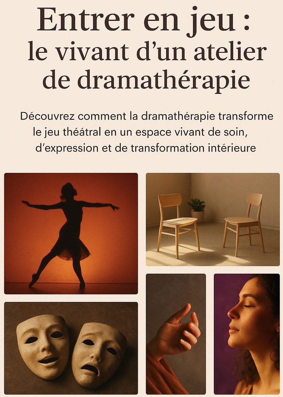 Entrer en jeu : le vivant d’un atelier de dramathérapie