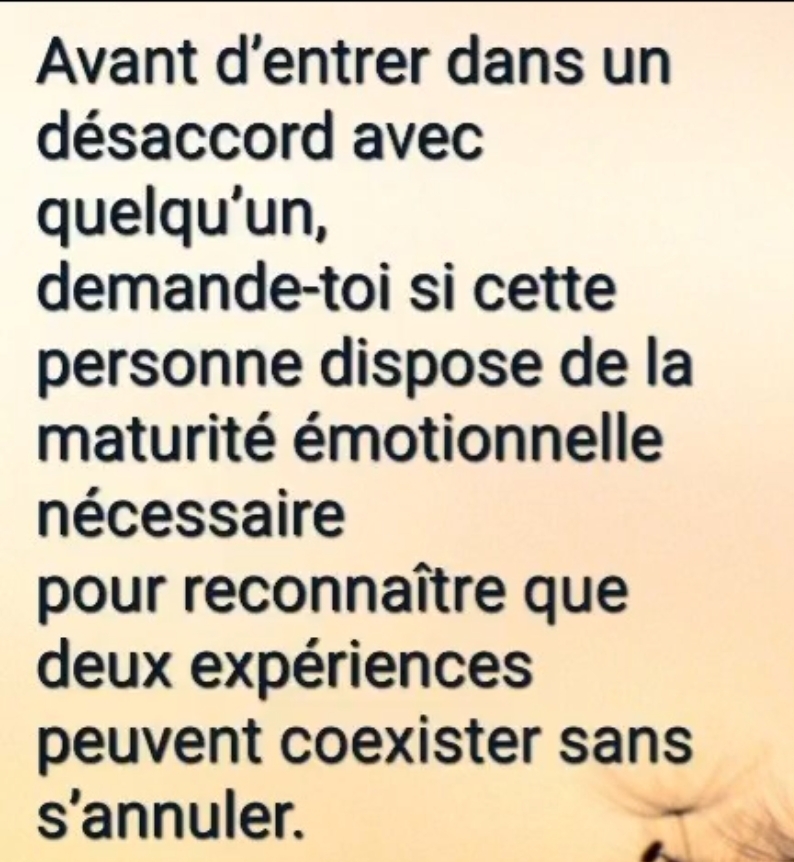 Quand le désaccord devient une occasion de se recentrer