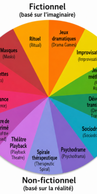 Les différentes approches de la dramathérapie (thérapie par le théâtre)